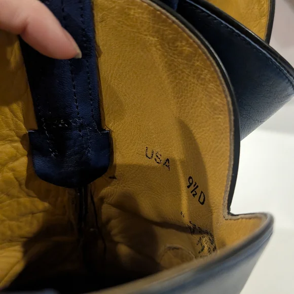 Tin Haul Justice American Brown Western Cowboy Boots Men's 9.5 Captain America - Picture 8 of 16